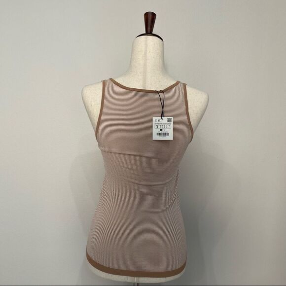 Nwt Zara Striped Tank Top Size Small - Picture 5 of 11